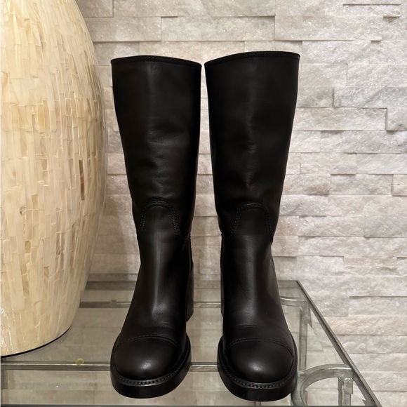 CHANEL High Combat Boots - Picture 3 of 10